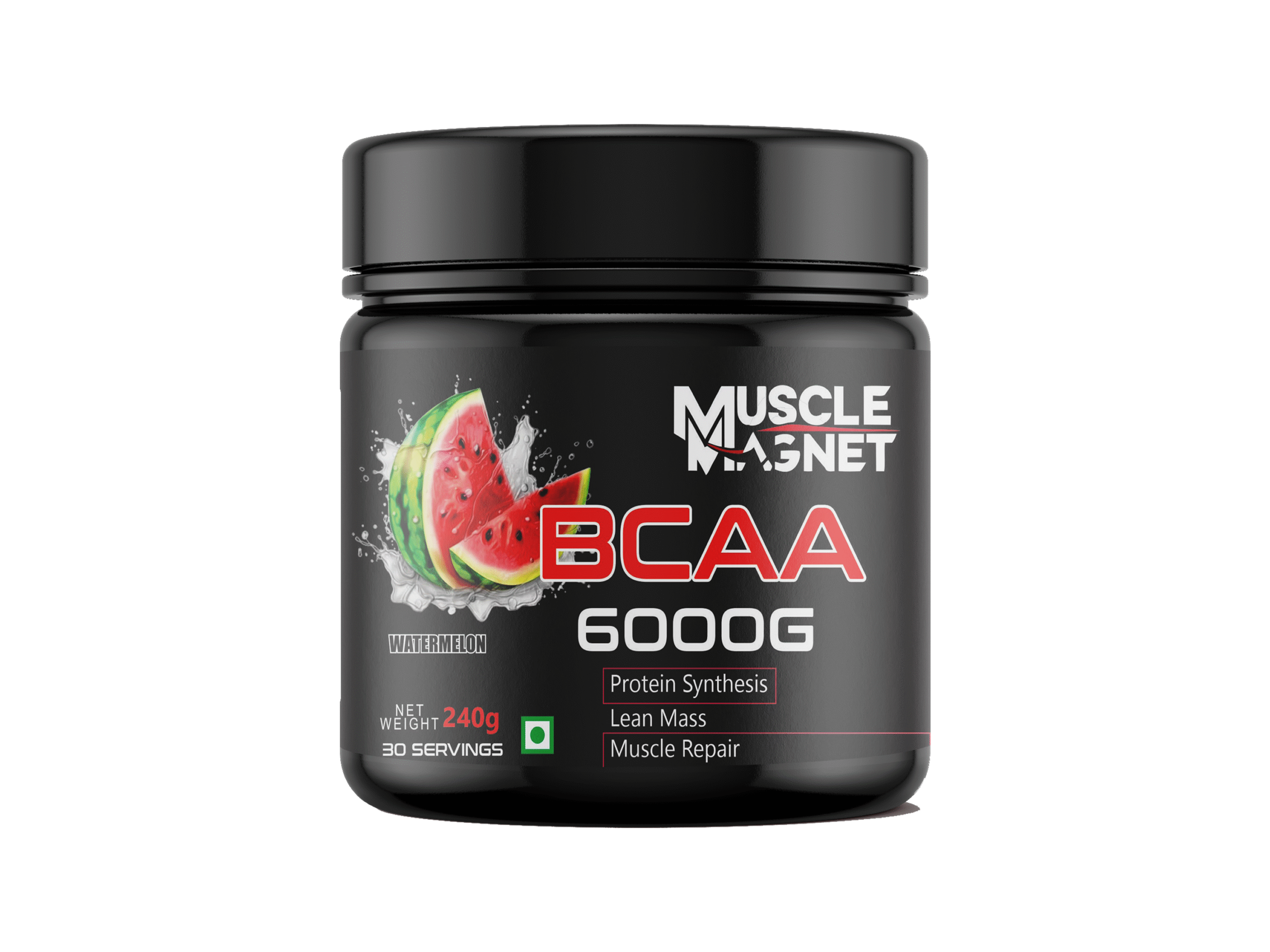 Muscle Magnet BCAA 6000MG 30 Servings Watermelon